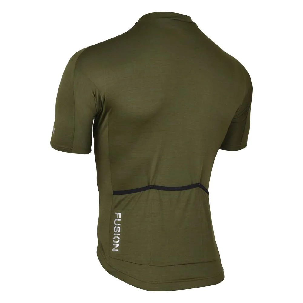 Fusion C3 Jersey kort mouw groen - Afbeelding 2