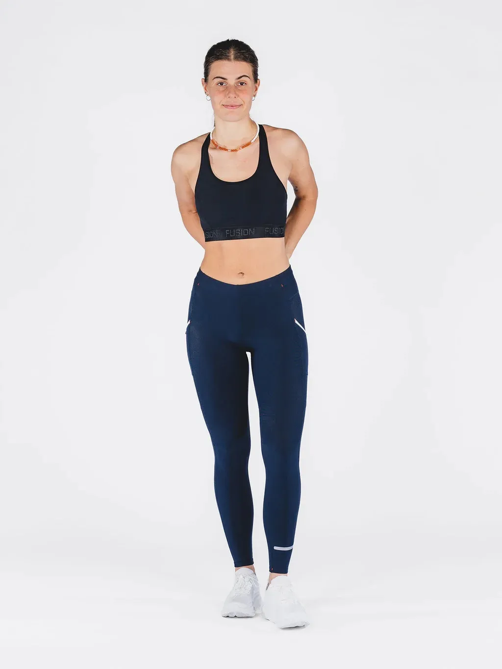Fusion C3 long tights night blue - Afbeelding 3